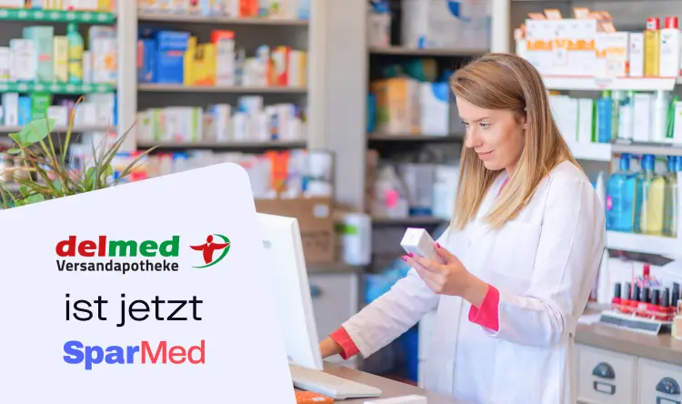 Die Versandapotheke Delmed wird zu SparMed.