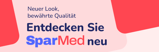Neuer Look, bewährte Qualität - Entdecken Sie Sparmed neu