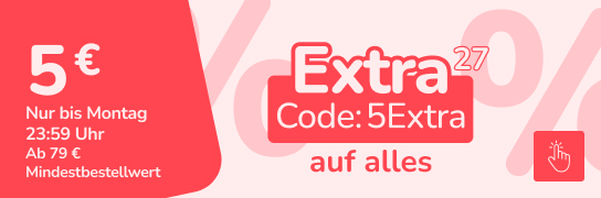 5 € Extra-Rabatt mit Code 5Extra - Weitere Bedingungen siehe Fußnote 27