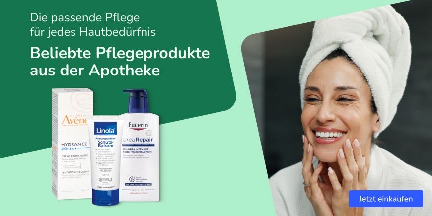 Beliebte Pflegeprodukte aus der Apotheke